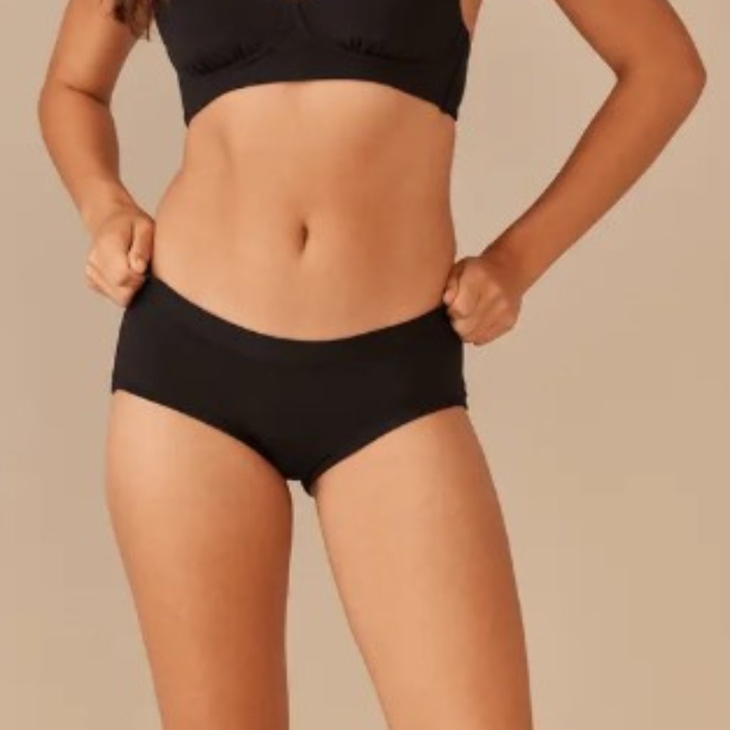 Meundies Ultramodal Feelfree Hipster Panties Black 2xl